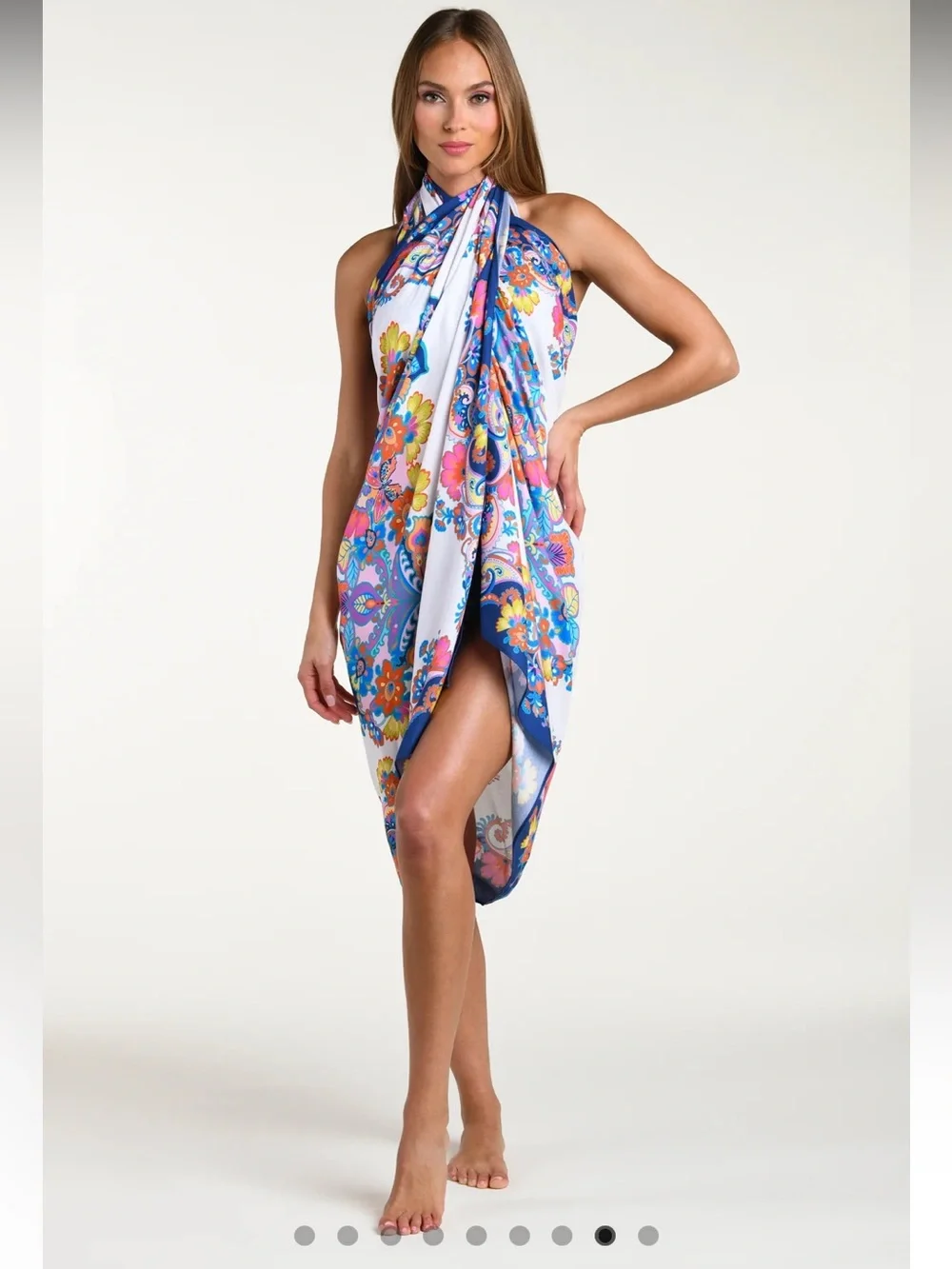 Sunshine 79 sarong pareo - bohemian butterfly high pareo swim coverup